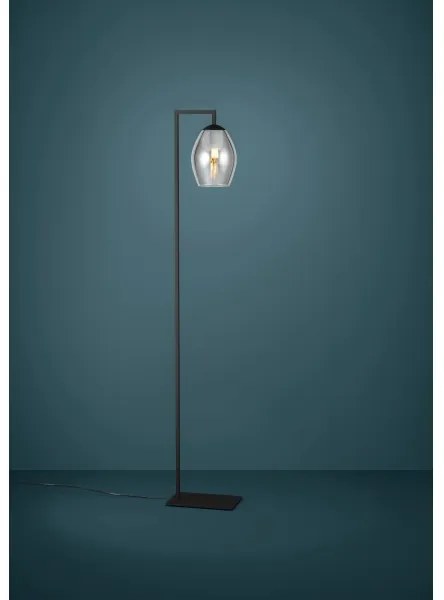 Eglo 390256 - Állólámpa ESTANYS 1xE27/40W/230V füstös