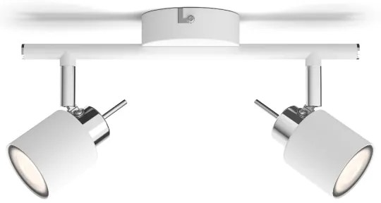 Philips - Spotlámpa MERANTI 2xGU10/35W/230V fehér