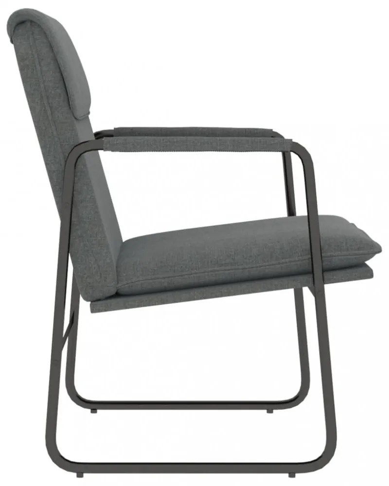 vidaXL sötétszürke szövet pihenőszék 55 x 64 x 80 cm