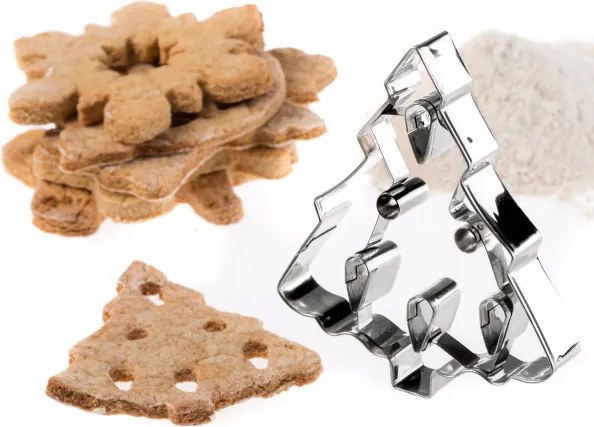 Forma Sütemény lyukasztó keksz karácsonyfa