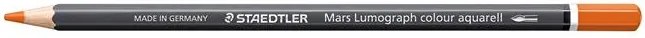 Akvarell színes ceruza, hatszögletű, STAEDTLER Mars&amp;reg; Lumograph&amp;reg; 104, narancssárga (TS1044)