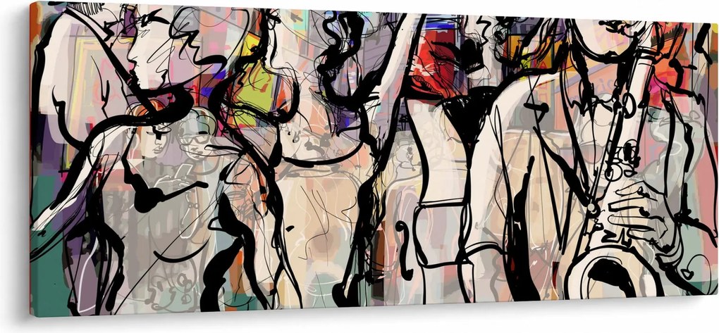 Kép - Jazz éjszaka (120x50 cm)