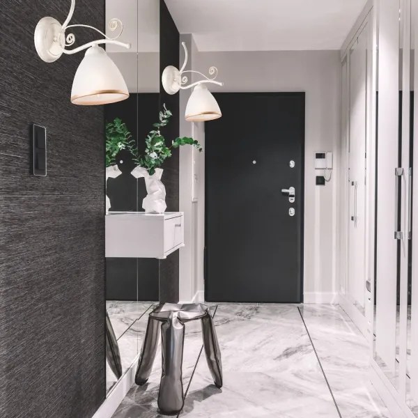 Fali lámpa RETRO II 1xE27/60W/230V fehér patina