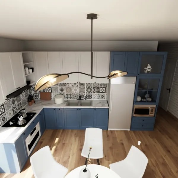 Csillár rúdon LOTUS 2xE14/10W/230V fekete/bézs