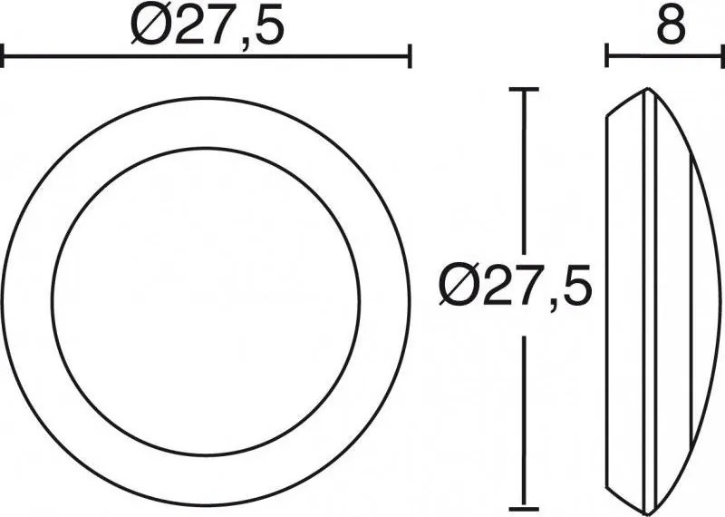 NOVOLUX 559B-G31X1A-03 PIRO Modern Kültéri Mennyezeti Lámpa Fehér, Szürke GX53 IP66