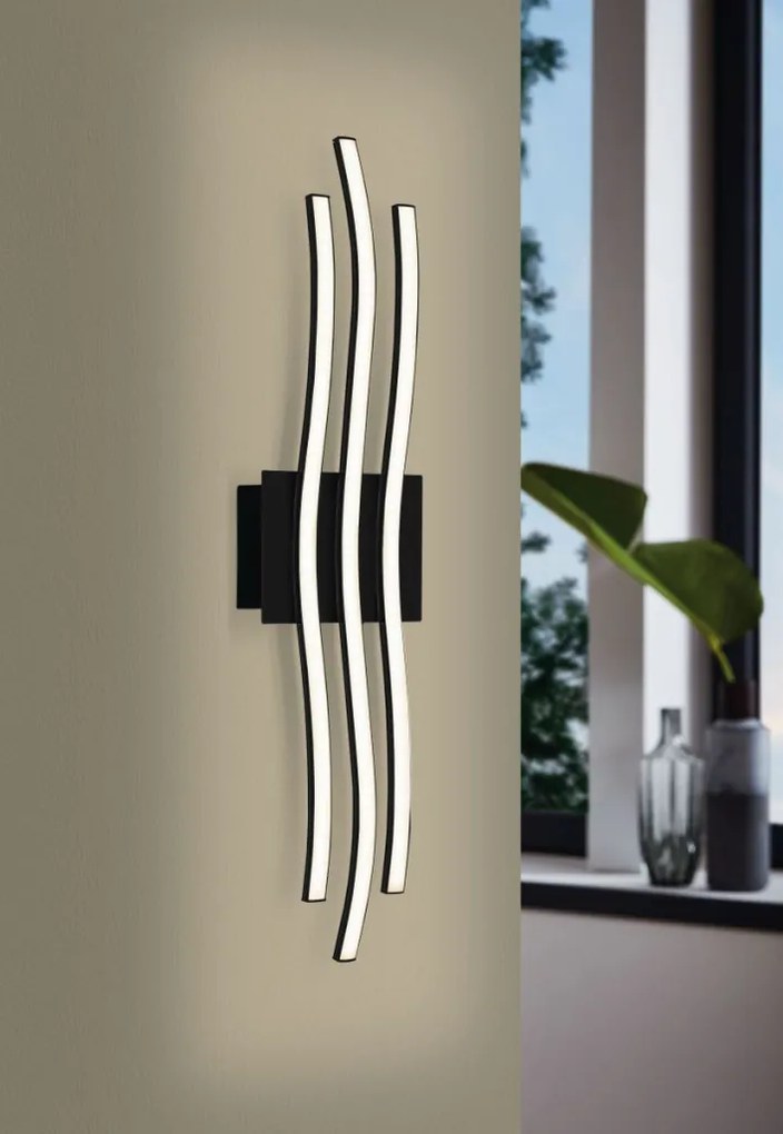 EGLO 99321 RONCADE Modern LED Mennyezeti Lámpa Fehér, Fekete LED IP20