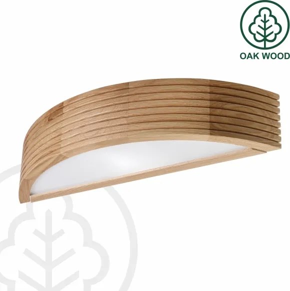 Brilagi - LED fali lámpatest CARVALHO MODERN 1xE27/60W/230V tölgy