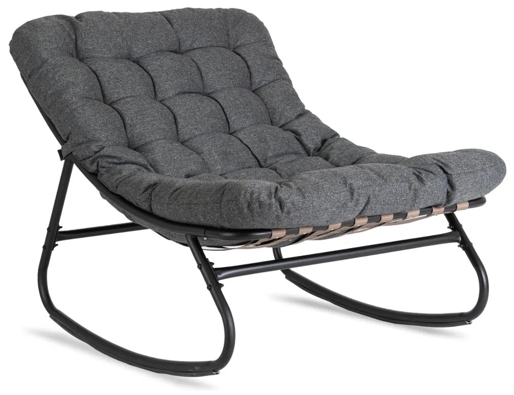 Hintafotel Szürke Párnával. AURORA