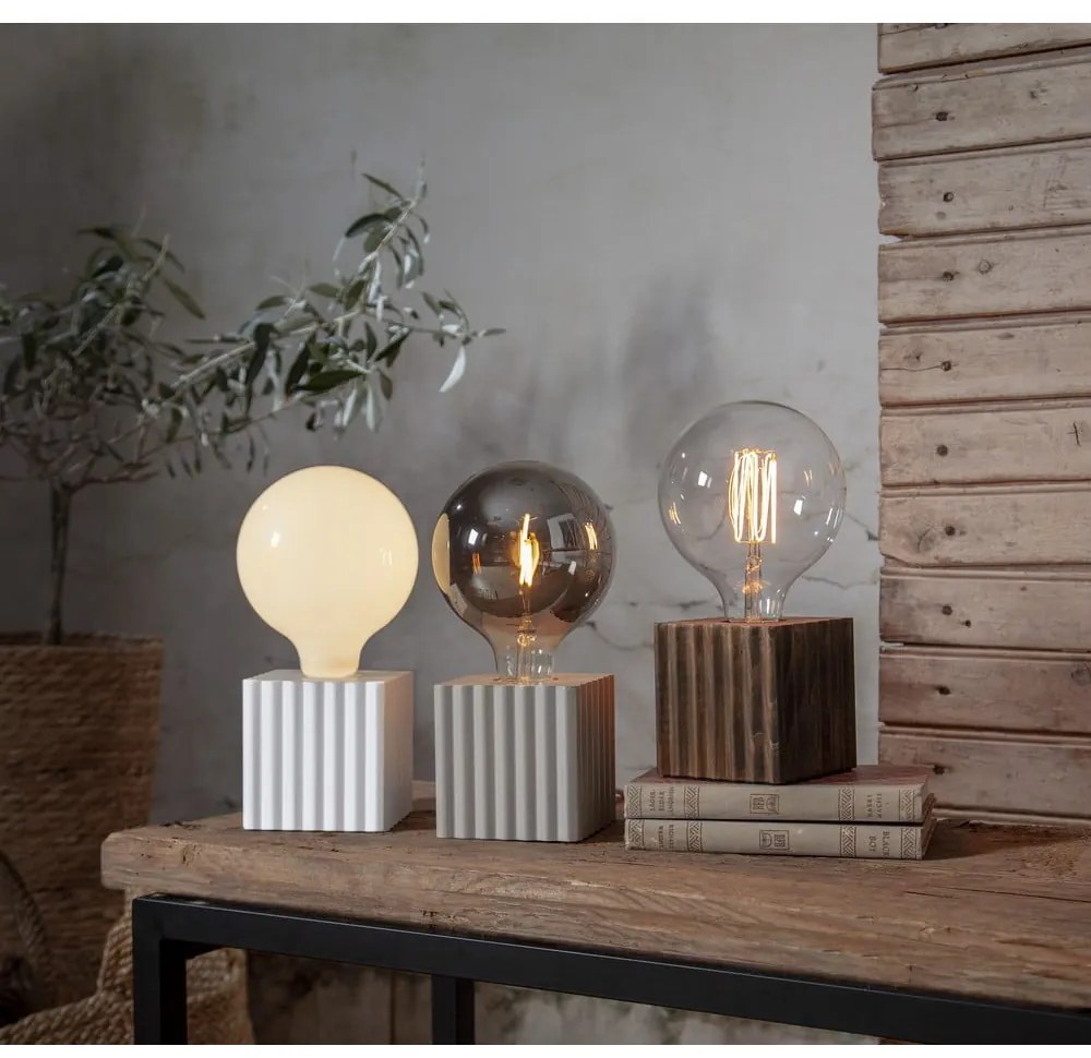 Meleg színű LED szálas izzó E27, 2 W Plain Smoke – Star Trading