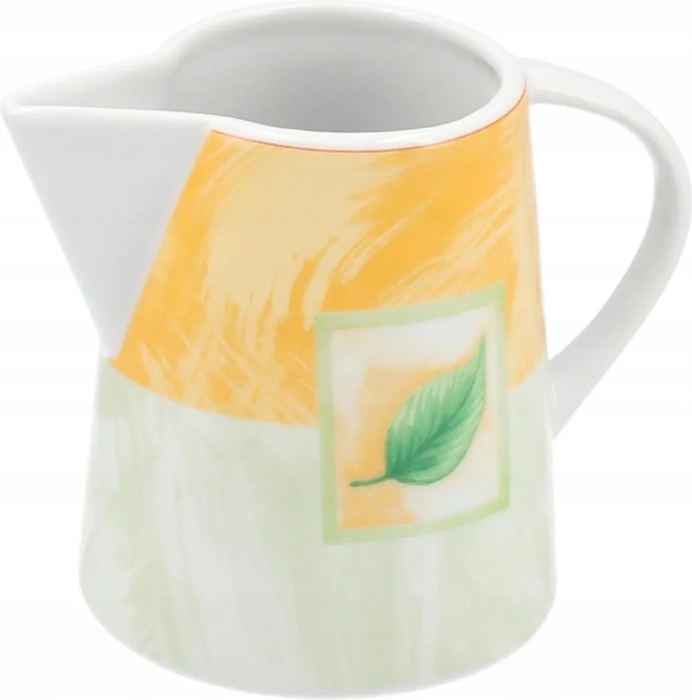 Trapo Bis kancsó Lubiana 200 ml Zöld levél mintával