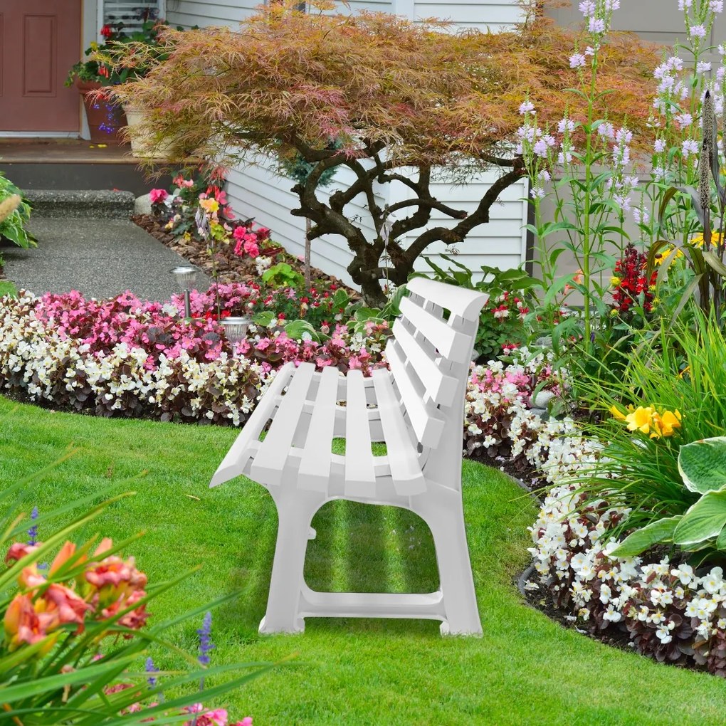 ORCHIDEA kerti pad, 145x49x74cm, fehér I.P.A.E-Progarden