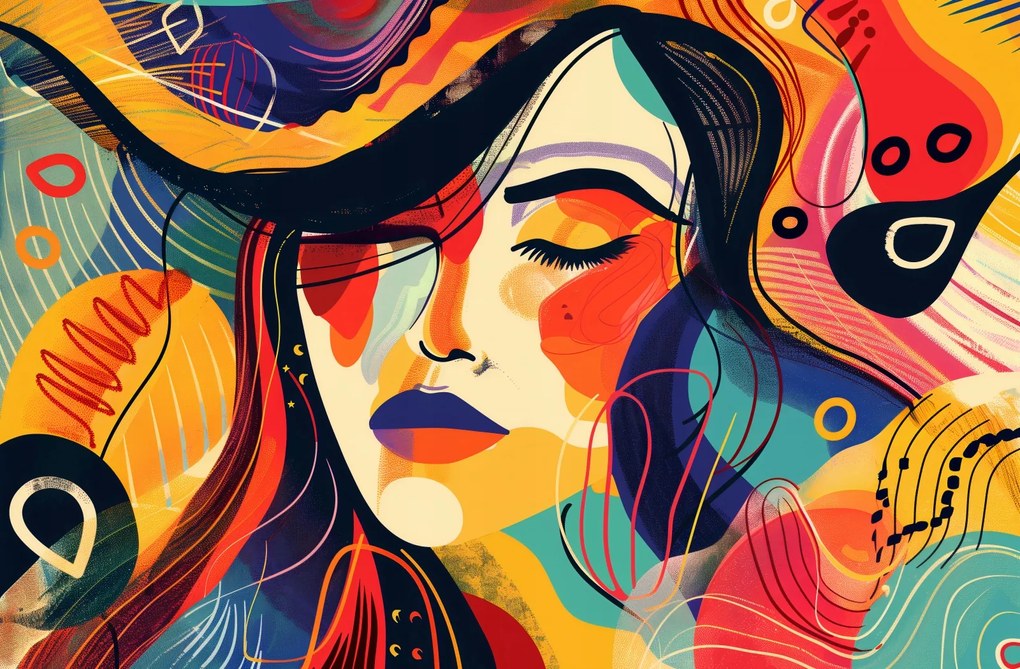 Poszter 91,5x60cm Gazdagság Színpaletta