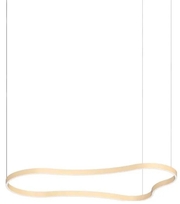 Ideal Lux - LED Csillár zsinóron WAVES LED/54W/230V CRI 90 réz