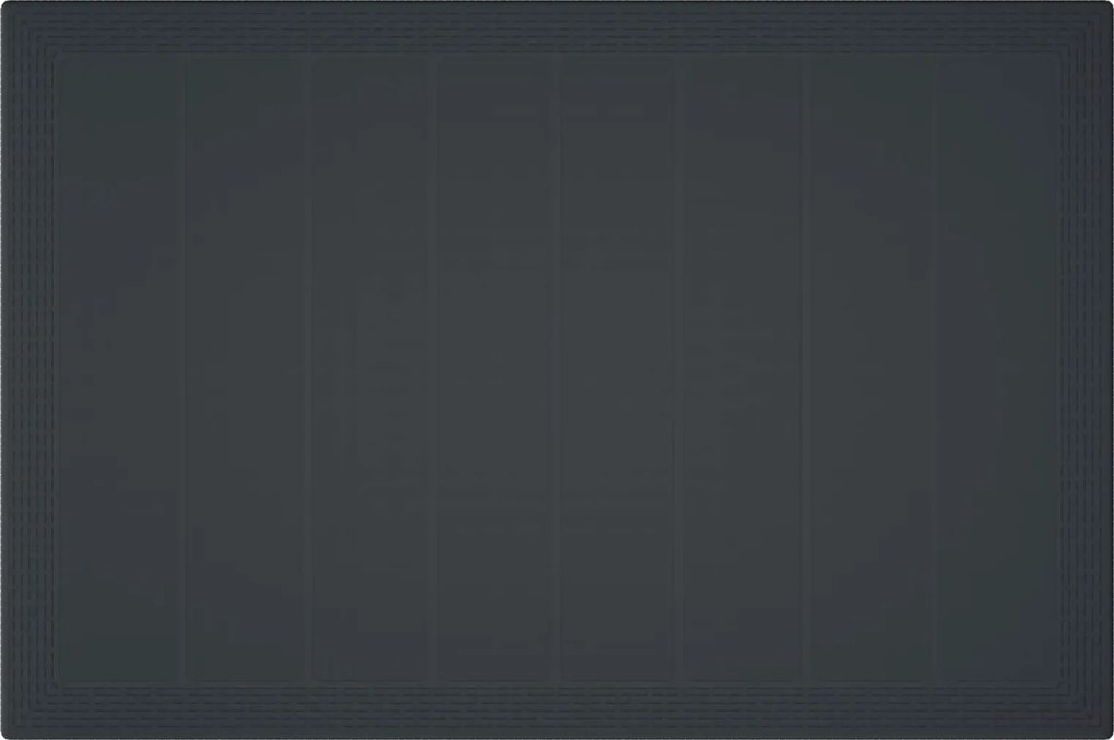 vidaXL Kert étkező szett 7 pcs Antracit Polt rattan