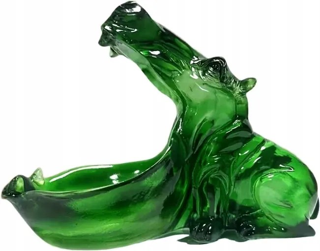 Gyönyörű Figura, Dekorációs Szobor Óriás Víziló Az Íróasztalon