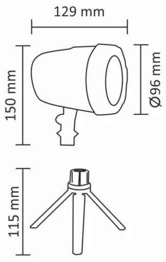 LED Kültéri lézer projektor LED/5W/230V IP44