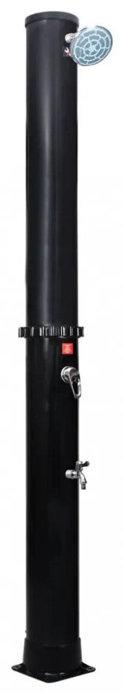 kültéri szolárzuhany zuhanyfejjel és csappal 40 L