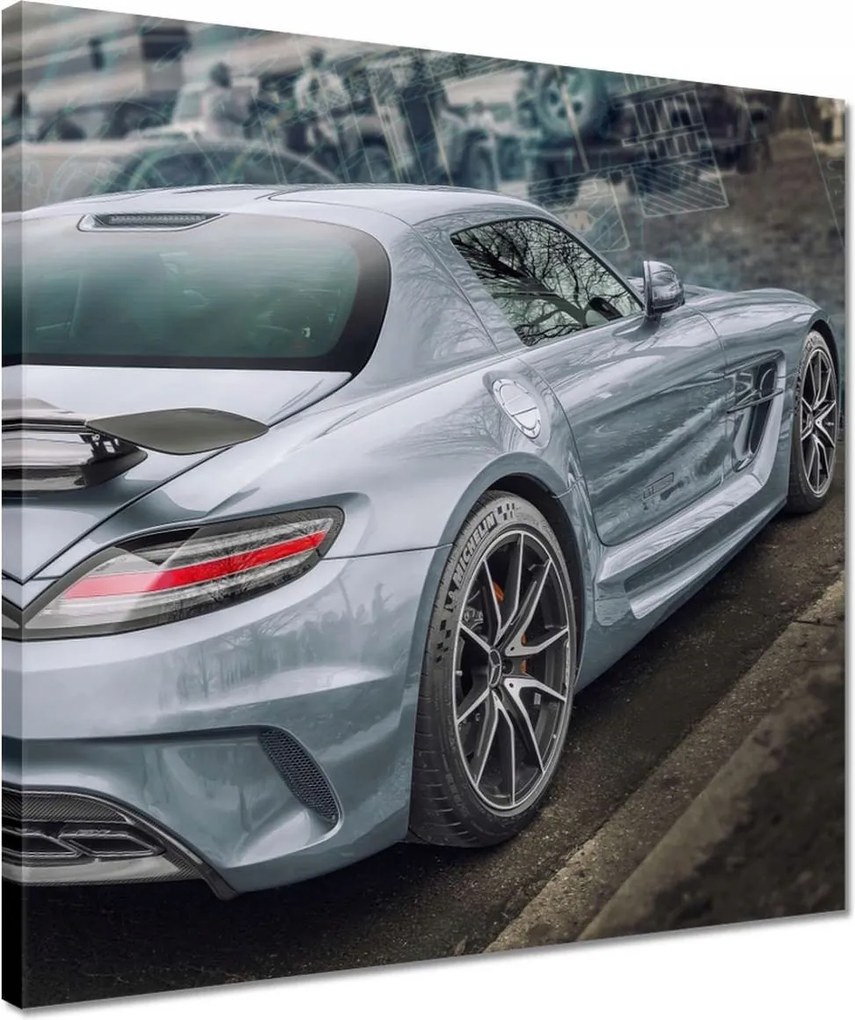 Festmények 40x40 Mercedes-Benz Amg Sls