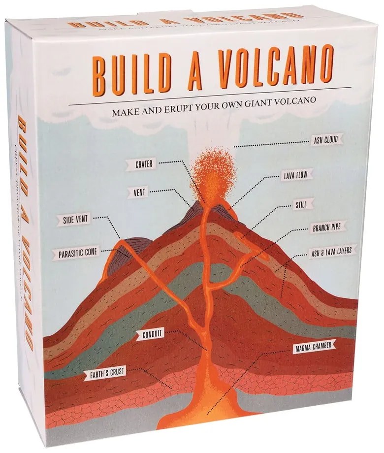 Kreatív készlet Build a Volcano – Rex London