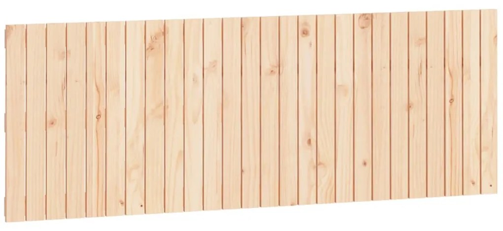 tömör fenyőfa fali fejtámla 166 x 3 x 60 cm