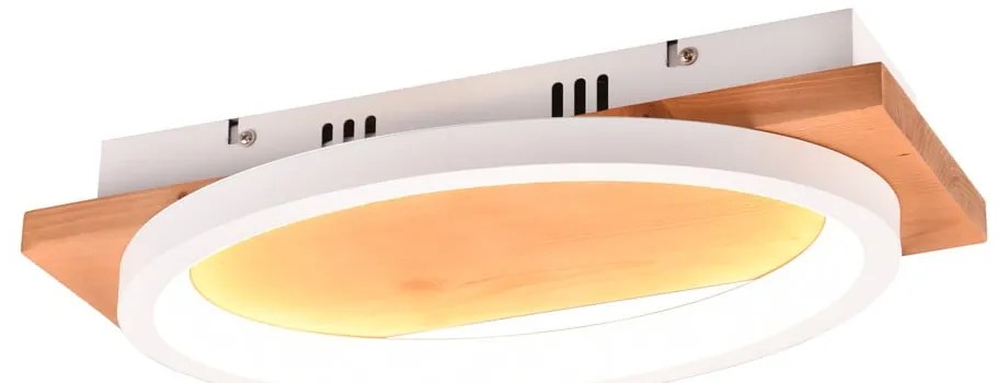 Fehér-natúr színű LED dimmelhető fali lámpa Barca – Trio