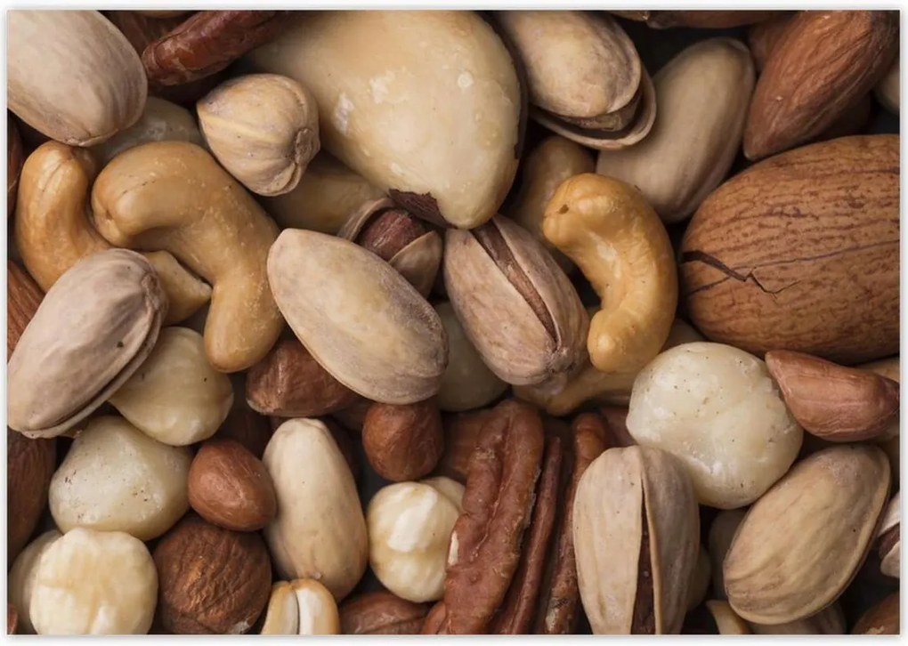 Poszterek 100x70 Keverék dió mix
