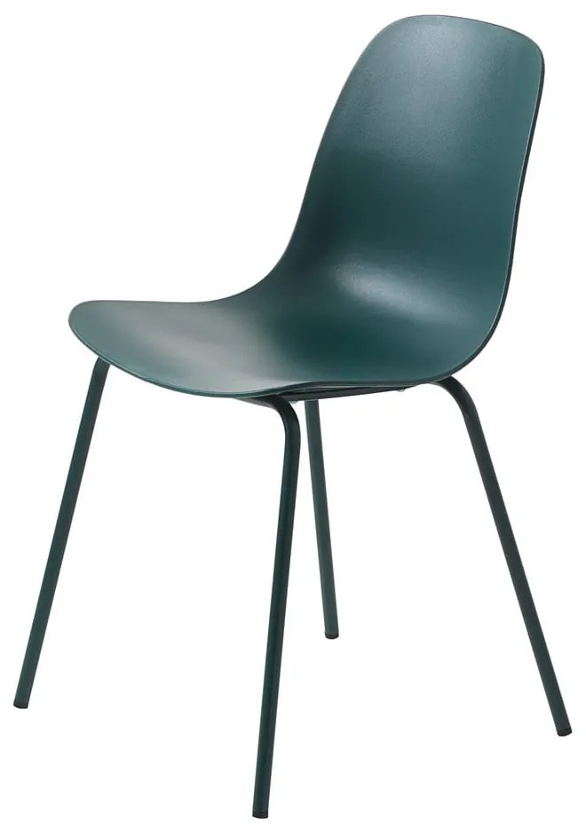 Türkiz műanyag étkezőszék Whitby – Unique Furniture