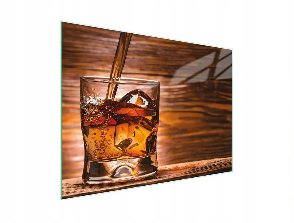 Üveg Vágódeszka 30x22 Whisky Edzett Üveg