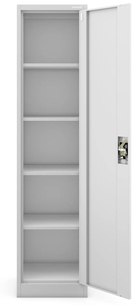 Fém iratszekrény ALEX, 450 x 1850 x 400 mm, szürke