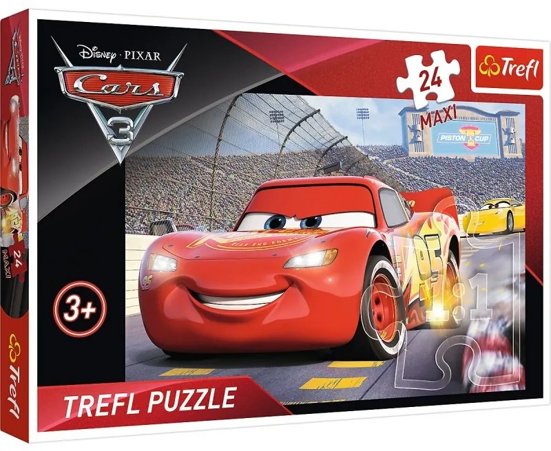 Puzzle - Villám McQueen 24 db