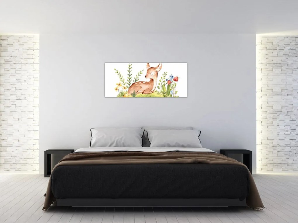 Kép - Kis őzike (120x50 cm)
