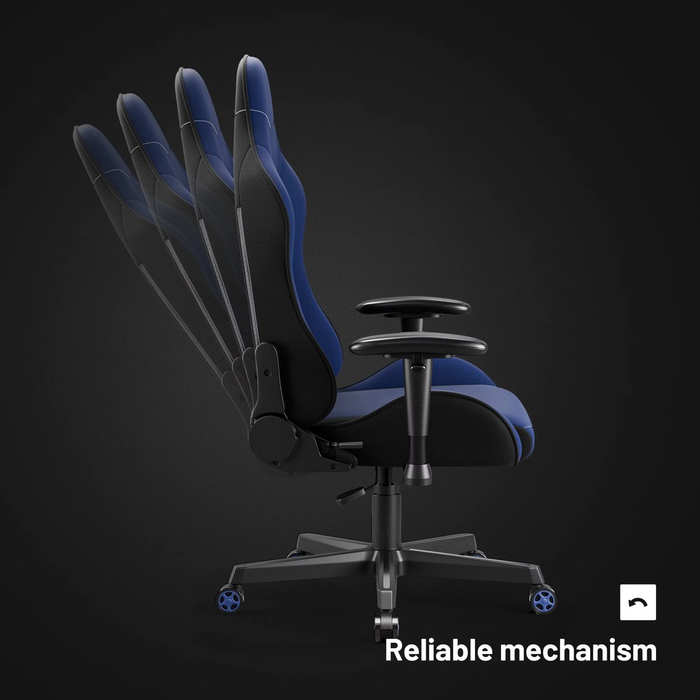 Gamer szék szövet Normal Size, sötétkék: Diablo X-Starter
