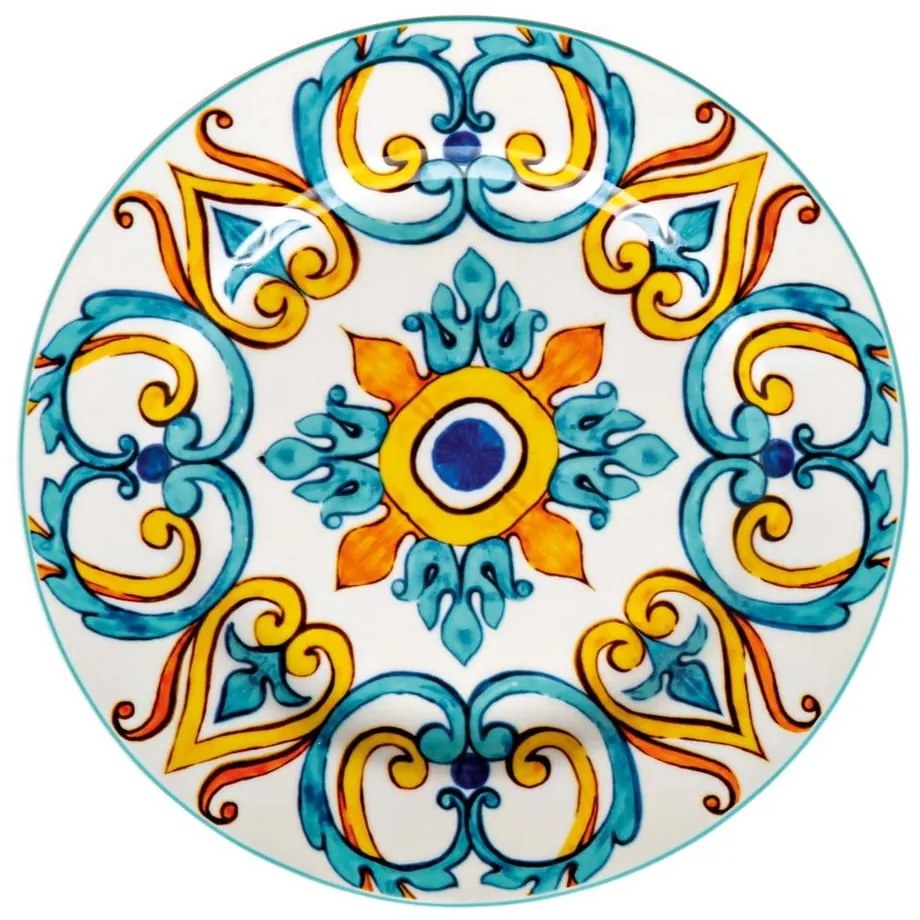 Porcelán tányér készlet 18 db-os Medicea – Brandani