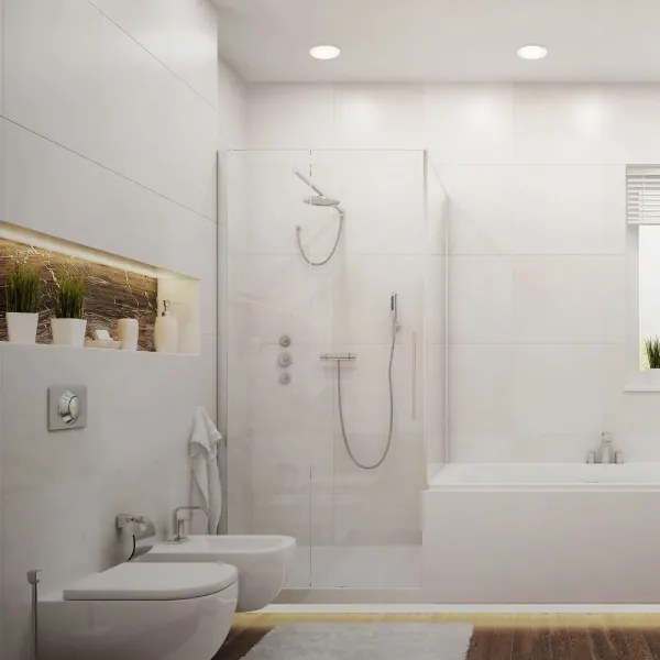 3 darabos szett – fürdőszobai beépíthető LED lámpa LED/6W/230V 3000K IP44 fehér