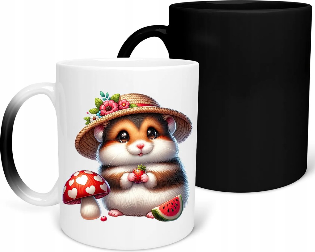 Mágikus Bögre Hörcsög Ajándék Születésnap Karácsony +csomagolás+ Név