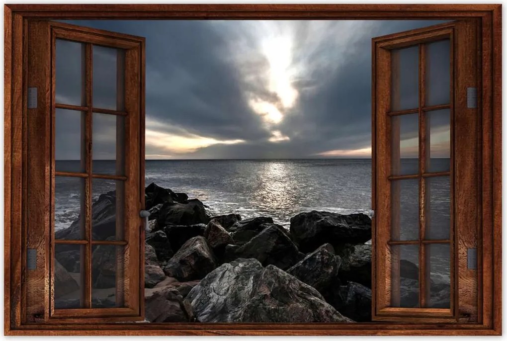 Poszterek 90x60 Kilátás a tengerre