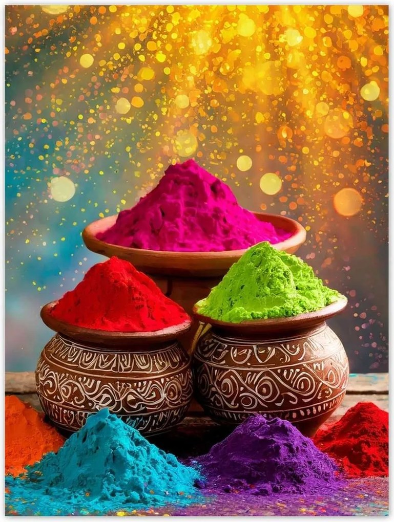 Poszterek 30x40 Színfesztivál Színes porok