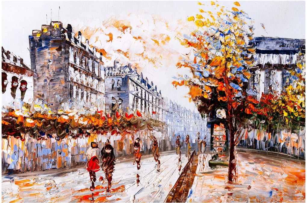 Kép - Városi élet (90x60 cm)