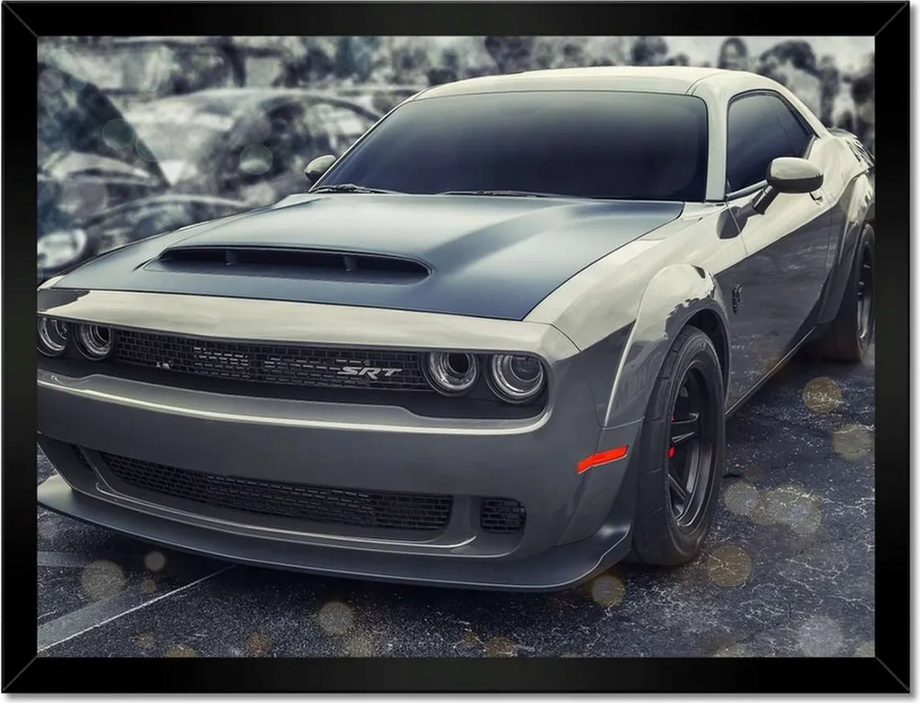 Poszterek keretben 40x30 Dodge Charger Srt Demon