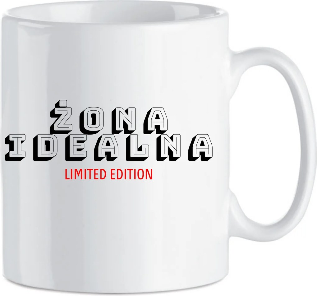 Kerámia bögre Ajándék Nőnap Születésnap Feleség Tökéletes Limited Edition