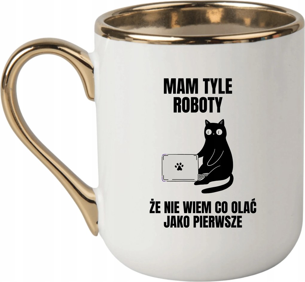 Bögre Elegáns Fehér Arany Rant Vicces Ajándék Nem Tudom Mit Hagyjak Ki