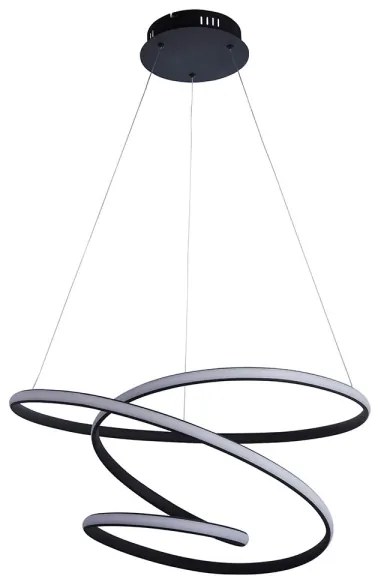 Endon 97632 - DUNE kábeles LED csillár LED/47,5W/230V 3000K fekete