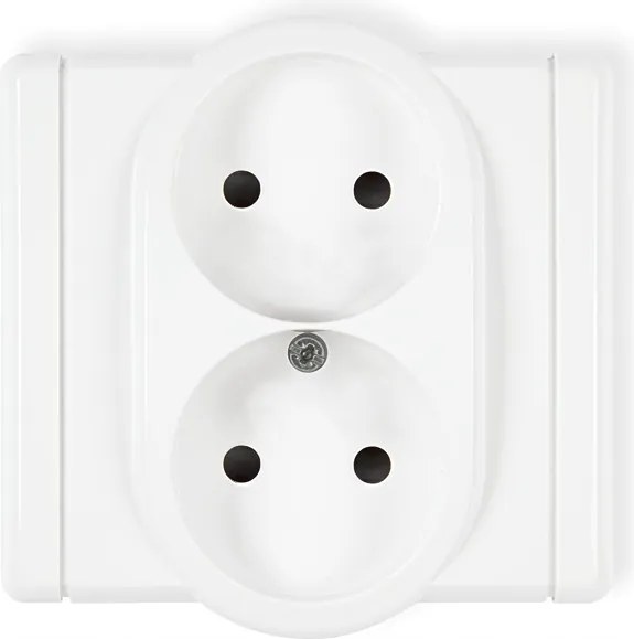 Karlik Flexi fehér dupla aljzat FGP-2