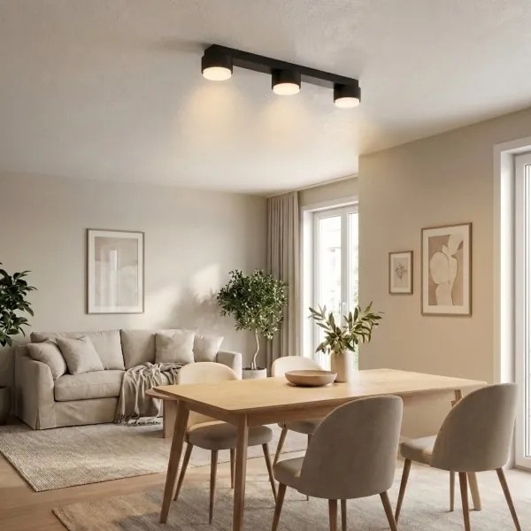 BRILAGI - LED spotlámpa MONO 3xGX53/30W/230V fekete