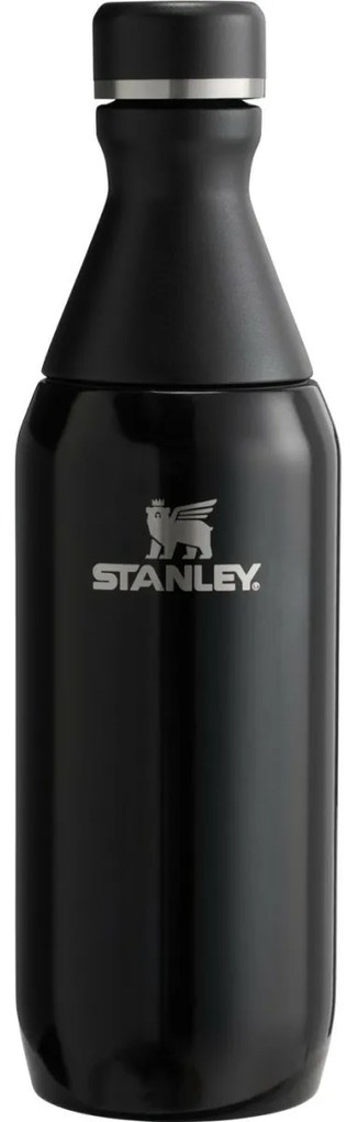 Stanley All Day Slim Bottle termoszpalack 350 ml,fekete, fényes, 0,35 l