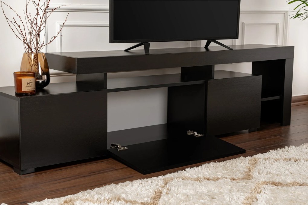 TV szekrény Beliz - Wood Black