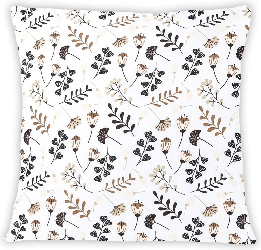 Párnahuzat 40x40 boglárka 100% pamut divatos boglárka minta