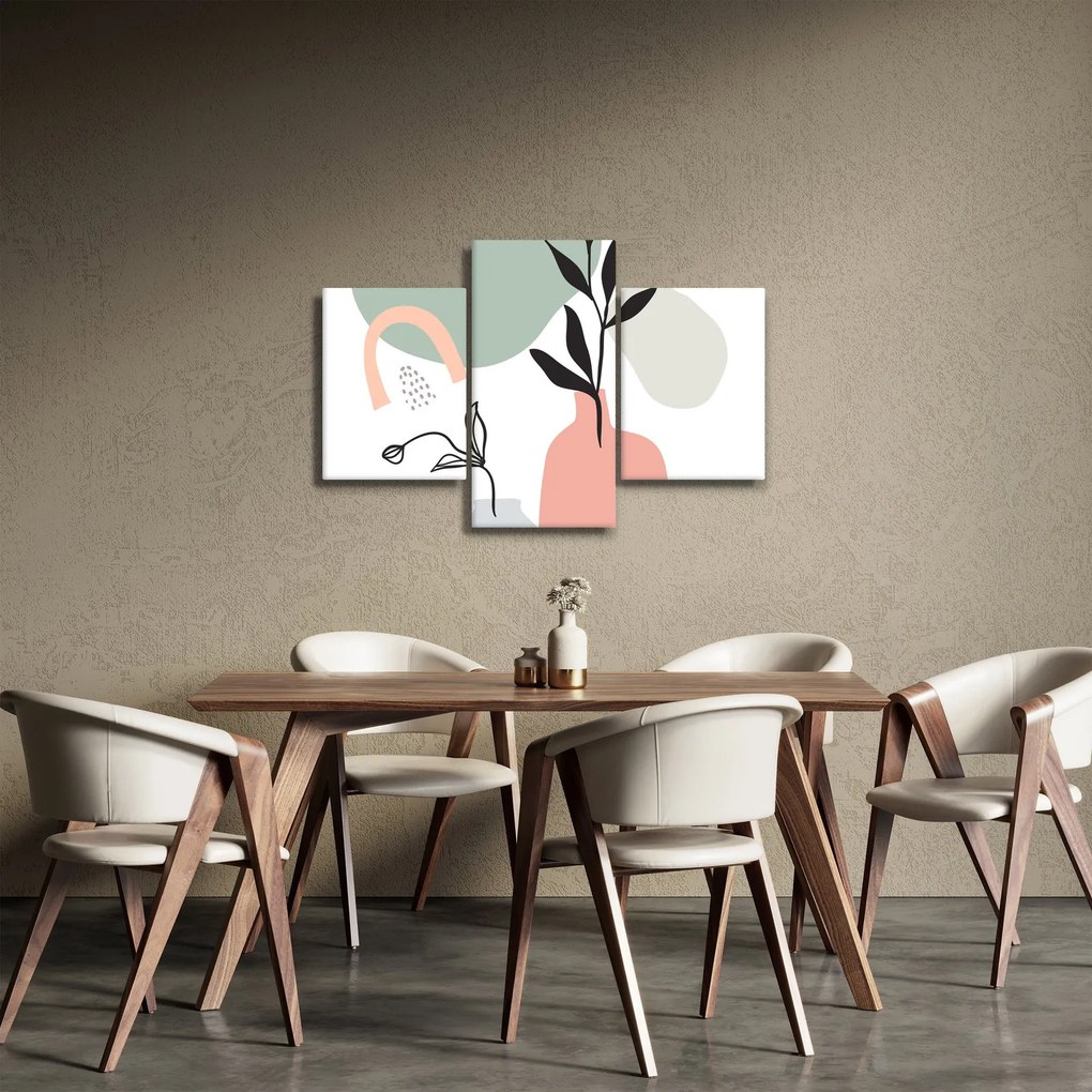 Kép - Virágok vázában N⁰3 (90x60 cm)