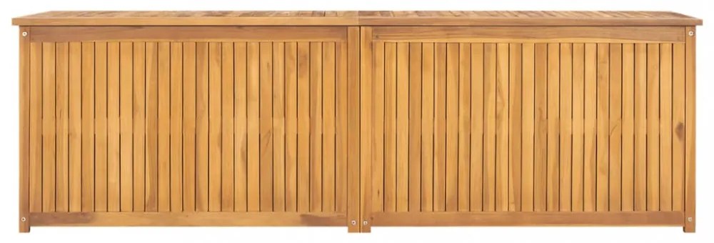 tömör tíkfa kerti láda 175 x 50 x 55 cm