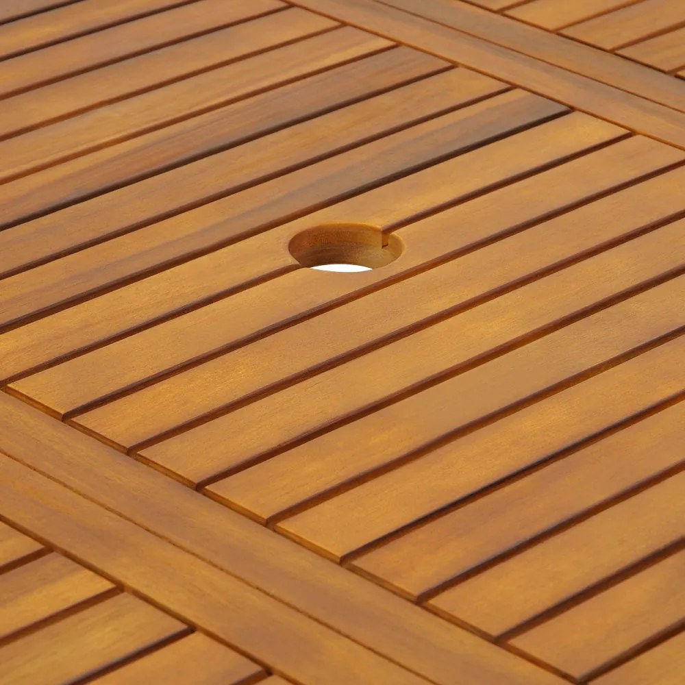 Deuba Boston 1+6 fa garnitúra - akác